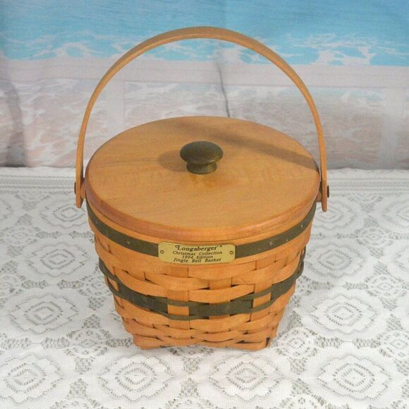 Longaberger Jingle Bell Basket 1994 Edition - Picture 1 of 6
